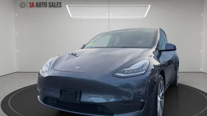 TESLA MODEL Y 2021 5YJYGDEE8MF118718 image